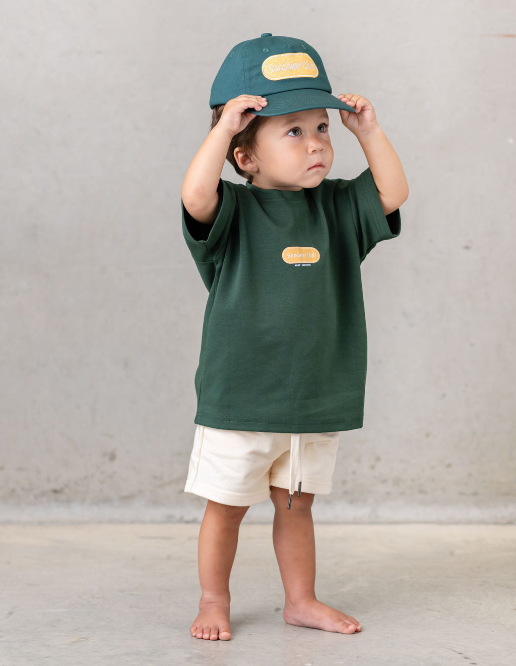 Sunshine Club Cap in Green