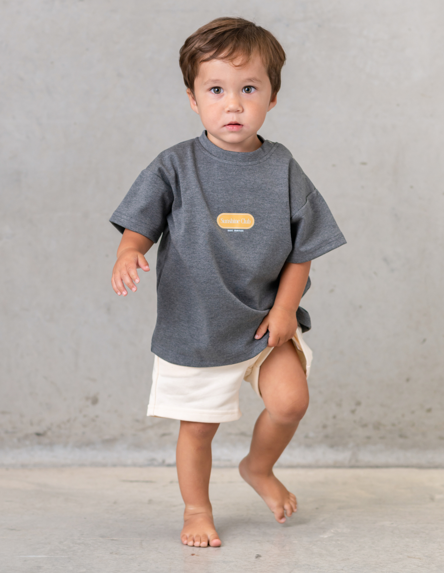 Sunshine Tee in Grey